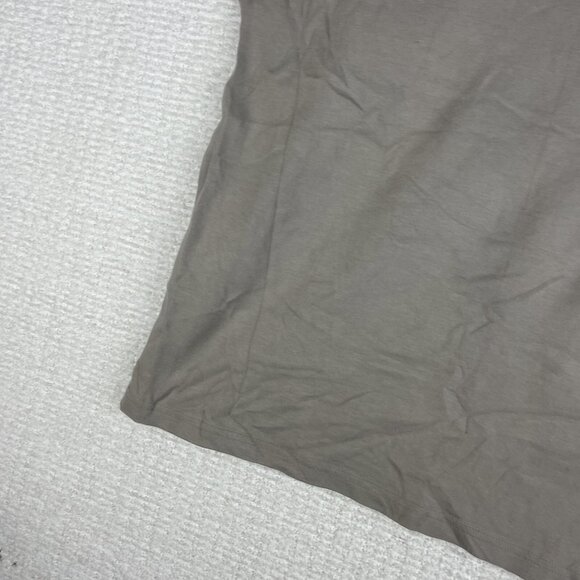 TEE LIBRARY Oversized T-Shirt Men M Made in Korea Grey ''Like The wind'' Graphic - Picture 15 of 15